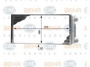 HELLA 8FH 351 312-491 šilumokaitis, salono šildymas 
 Šildymas / vėdinimas -> Šilumokaitis
1 624 373