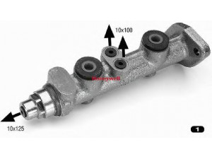 BENDIX 132237B pagrindinis cilindras, stabdžiai 
 Stabdžių sistema -> Pagrindinis stabdžių cilindras
793234, 791328, 793234