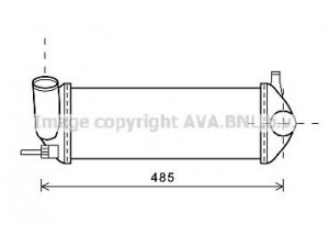 AVA QUALITY COOLING RTA4471 tarpinis suslėgto oro aušintuvas, kompresorius 
 Variklis -> Oro tiekimas -> Įkrovos agregatas (turbo/superįkrova) -> Tarpinis suslėgto oro aušintuvas
8200427469