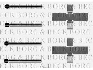 BORG & BECK BBK1126 priedų komplektas, diskinių stabdžių trinkelės 
 Stabdžių sistema -> Diskinis stabdys -> Stabdžių dalys/priedai