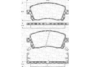 MAGNETI MARELLI 363702161143 stabdžių trinkelių rinkinys, diskinis stabdys 
 Techninės priežiūros dalys -> Papildomas remontas
AY040FJ004, 26296 AC050, 26296AC030