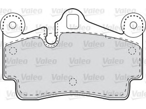 VALEO 598770 stabdžių trinkelių rinkinys, diskinis stabdys 
 Techninės priežiūros dalys -> Papildomas remontas
7L0698451B, 7L0698451G, 7L5698451