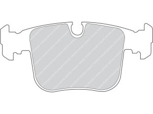 FERODO FDB856 stabdžių trinkelių rinkinys, diskinis stabdys 
 Techninės priežiūros dalys -> Papildomas remontas
34111160296