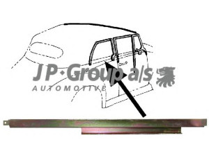 JP GROUP 8188100986 slankioji trinkelė, lango pakėliklis 
 Vidaus įranga -> Elektrinis lango pakėliklis
151847366A