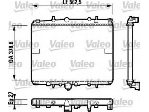 VALEO 732599 radiatorius, variklio aušinimas 
 Aušinimo sistema -> Radiatorius/alyvos aušintuvas -> Radiatorius/dalys
1331-EE, 1331EE, 1330-54, 133054