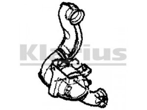 KLARIUS 322537 katalizatoriaus keitiklis 
 Išmetimo sistema -> Katalizatoriaus keitiklis
170683, 170683, 170683