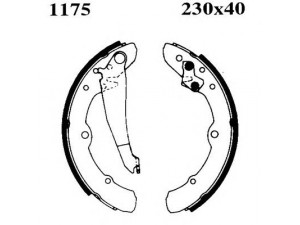 BSF 01175 stabdžių trinkelių komplektas 
 Techninės priežiūros dalys -> Papildomas remontas
431609525, 431609526, 431609527E