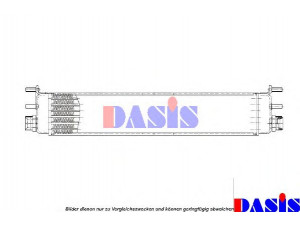 AKS DASIS 126430N alyvos aušintuvas, variklio alyva 
 Aušinimo sistema -> Radiatorius/alyvos aušintuvas -> Alyvos aušintuvas
2205000100, A2205000100