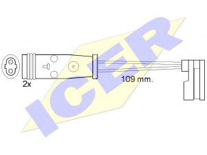 ICER 610483 E C įspėjimo kontaktas, stabdžių trinkelių susidėvėjimas 
 Stabdžių sistema -> Susidėvėjimo indikatorius, stabdžių trinkelės
906 540 14 17, 906 540 15 17, 2E0 906 206 C
