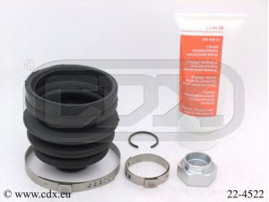 CDX 22-4522 gofruotoji membrana, kardaninis velenas 
 Ratų pavara -> Gofruotoji membrana
B00122530A, B00122630A