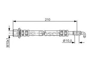 BOSCH 1 987 481 289 stabdžių žarnelė 
 Stabdžių sistema -> Stabdžių žarnelės
90947 02604