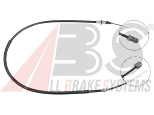 A.B.S. K17155 trosas, stovėjimo stabdys 
 Stabdžių sistema -> Valdymo svirtys/trosai
36400-00QAA, 4500251, 7700 311 217