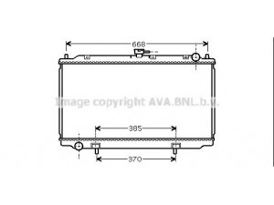 AVA QUALITY COOLING DNA2216 radiatorius, variklio aušinimas 
 Aušinimo sistema -> Radiatorius/alyvos aušintuvas -> Radiatorius/dalys
21410BN300, 21410BN301, 21410BN302