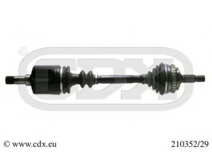 CDX 210352/29 kardaninis velenas 
 Ratų pavara -> Kardaninis velenas