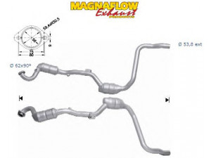 MAGNAFLOW 75036 katalizatoriaus keitiklis 
 Išmetimo sistema -> Katalizatoriaus keitiklis
1634901214, 1634908514