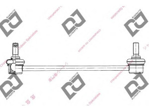 DJ PARTS DL1177 šarnyro stabilizatorius 
 Ašies montavimas/vairavimo mechanizmas/ratai -> Stabilizatorius/fiksatoriai -> Savaime išsilyginanti atrama
48820-06070, 48820-33070, 4882006070