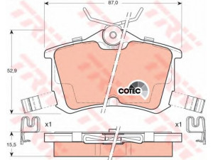 TRW GDB3190 stabdžių trinkelių rinkinys, diskinis stabdys 
 Techninės priežiūros dalys -> Papildomas remontas
43022S1AE01, 43022S1AE02, 43022S1AE03