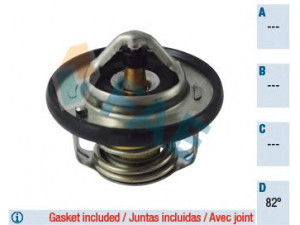 FAE 5308182 termostatas, aušinimo skystis 
 Aušinimo sistema -> Termostatas/tarpiklis -> Thermostat
21200-ED000, 21200-ED000A, 77 01 065 352