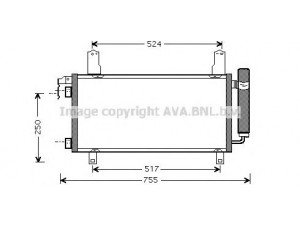 AVA QUALITY COOLING MZ5157 kondensatorius, oro kondicionierius