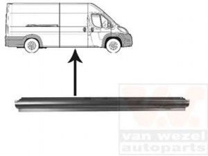 VAN WEZEL 1651110 šoninis skydas 
 Kėbulas -> Kuro bakas/dalys