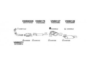 VENEPORTE 800089 išmetimo sistema