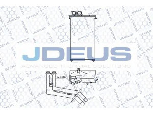 JDEUS 223M27 šilumokaitis, salono šildymas 
 Šildymas / vėdinimas -> Šilumokaitis
7701204992