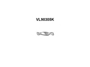 VENEPORTE VL90305K katalizatoriaus keitiklis 
 Išmetimo sistema -> Katalizatoriaus keitiklis
30873378, 8602972