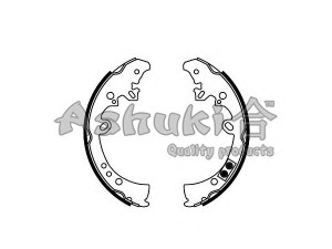 ASHUKI T113-89 stabdžių trinkelė
04495-0K070, 04495-0K120, 42431-0K140