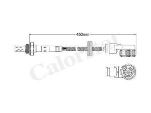 CALORSTAT by Vernet LS140667 lambda jutiklis 
 Variklis -> Variklio elektra
0005402917, 25172658