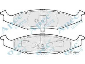 APEC braking PAD997 stabdžių trinkelių rinkinys, diskinis stabdys 
 Techninės priežiūros dalys -> Papildomas remontas
4762550