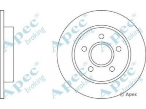 APEC braking DSK2231 stabdžių diskas 
 Stabdžių sistema -> Diskinis stabdys -> Stabdžių diskas
1223540, 1223543, 1253728, 1320347