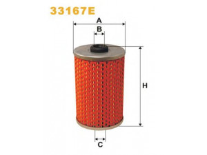 WIX FILTERS 33167E kuro filtras
0548257, 5004783, 25055364, F50453