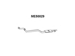 VENEPORTE ME50029 priekinis duslintuvas 
 Išmetimo sistema -> Duslintuvas
1244901019, 1244906019, 2014907119