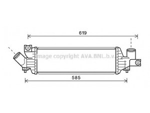 AVA QUALITY COOLING DN4337 tarpinis suslėgto oro aušintuvas, kompresorius 
 Variklis -> Oro tiekimas -> Įkrovos agregatas (turbo/superįkrova) -> Tarpinis suslėgto oro aušintuvas
14461AW300, 14461AW301