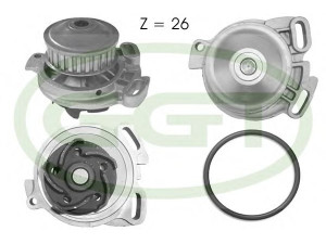 GGT PA10145 vandens siurblys 
 Aušinimo sistema -> Vandens siurblys/tarpiklis -> Vandens siurblys
035121004, 035121004A, 035121004AV