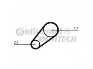 CONTITECH CT648 paskirstymo diržas 
 Techninės priežiūros dalys -> Papildomas remontas
4320965, 4347067, 4365185, 4418465