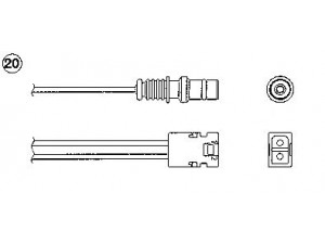 NGK 1730 lambda jutiklis 
 Išmetimo sistema -> Jutiklis/zondas
007 542 32 17, A 007 542 32 17