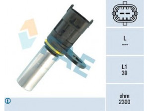 FAE 79128 jutiklis, alkūninio veleno impulsas; RPM jutiklis, variklio valdymas 
 Elektros įranga -> Jutikliai
71739726, 1238938, 10456604