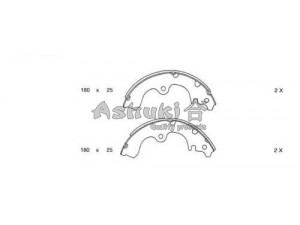 ASHUKI T113-50 stabdžių trinkelių komplektas 
 Techninės priežiūros dalys -> Papildomas remontas
0 986 487 298/BOSCH, 04495-10070