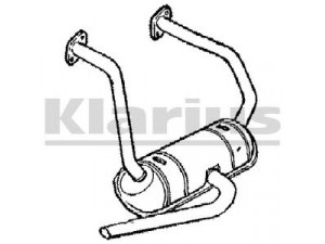 KLARIUS 210365 galinis duslintuvas 
 Išmetimo sistema -> Duslintuvas
4146056, 4146056, 4146056