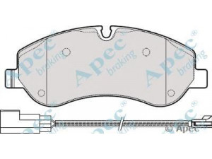 APEC braking PAD1930 stabdžių trinkelių rinkinys, diskinis stabdys 
 Techninės priežiūros dalys -> Papildomas remontas
1763915, 1842632
