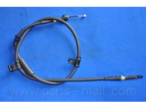 PARTS-MALL PTA-161 trosas, stovėjimo stabdys 
 Stabdžių sistema -> Valdymo svirtys/trosai
597702D350