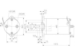 MAHLE ORIGINAL MM 122 elektrovariklis