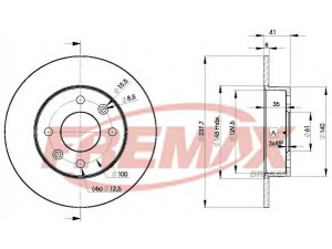 FREMAX BD-6947 stabdžių diskas 
 Stabdžių sistema -> Diskinis stabdys -> Stabdžių diskas
7700 716 947, 7701 204 285