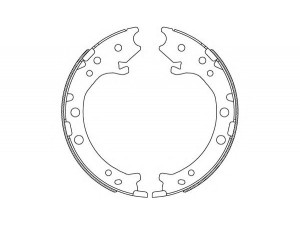 OPEN PARTS BSA2243.00 stabdžių trinkelių komplektas 
 Techninės priežiūros dalys -> Papildomas remontas
43053SWW000, 43154STKA01