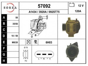 EAI 57092 kintamosios srovės generatorius
2706017230