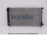 AKS DASIS 050970N radiatorius, variklio aušinimas 
 Aušinimo sistema -> Radiatorius/alyvos aušintuvas -> Radiatorius/dalys
17111712006, 17111712363, 17111712365