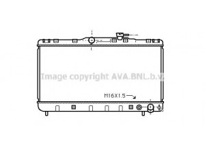 PRASCO TO2145 radiatorius, variklio aušinimas 
 Aušinimo sistema -> Radiatorius/alyvos aušintuvas -> Radiatorius/dalys
1640064730, 1640064731