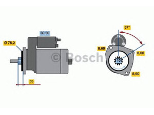 BOSCH 0 986 016 340 starteris 
 Elektros įranga -> Starterio sistema -> Starteris
02B 911 023 A, 02B 911 023 AX
