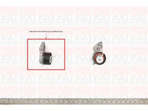 FAI AutoParts T9315 įtempiklio skriemulys, paskirstymo diržas 
 Techninės priežiūros dalys -> Papildomas remontas
1039422, 1072131, 1104087, 1111911